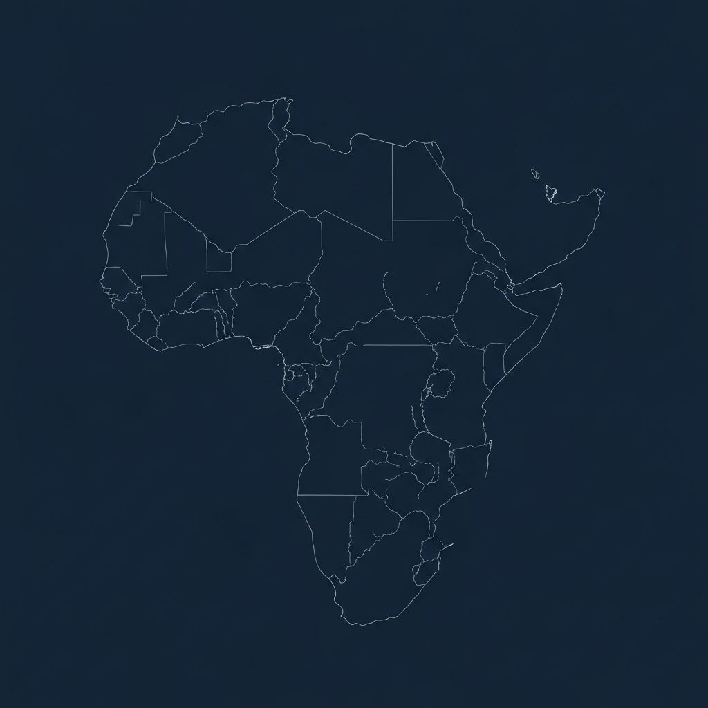 East and Central Africa Map